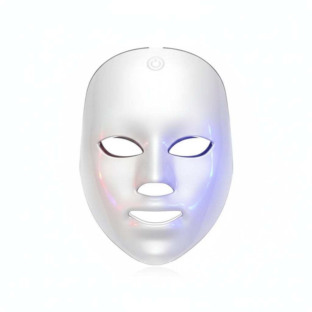 Masque LED professionnel 7 couleurs - Technologie anti-âge 